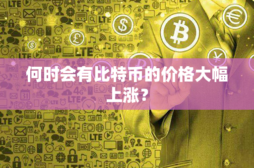 何时会有比特币的价格大幅上涨？第1张-币堂网